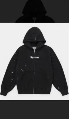トップス SupremexMM6 BoxLogoZipUpHoodedSweatshirt SupremexMM6 BoxLogoZipUpHoodedSweatshirt - メルカリ