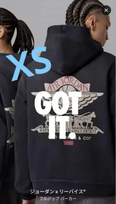 XS 希少 NIKE リーバイス フーディー パーカー hoodie