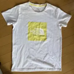THE NORTH FACE Tシャツ L ホワイト/イエロー