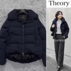 美品】 Theory ダウンジャケット MAYU TWEED PUFFER S - メルカリ