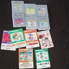 ゲームボーイカセット６本セット