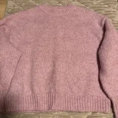 Ungrid カラーモへヤ混ルーズニット