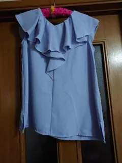 MISCH MASCH　ミッシュマッシュ　ブラウス　ブルー系　Mサイズ　未使用