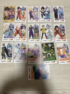 丸亀製麺うどん札ドラゴンボールコラボコンプリート16枚 第二弾