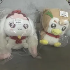 一番くじ プリキュア　Ｃ賞ふわふわ妖精ぬいぐるみ2個
