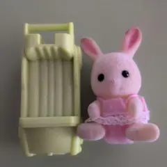 シルバニアファミリー ウサギの赤ちゃん と車