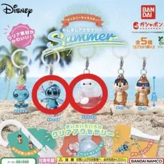 ディズニー めじるしアクセサリー Summer ベイマックス スティッチ