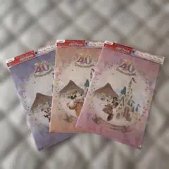 東京ディズニーリゾート 40周年クリアファイル 3枚セット
