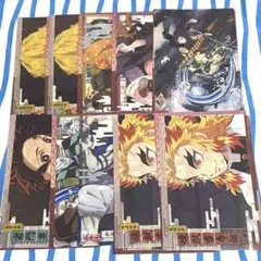 鬼滅の刃『無限列車編 クリアビジュアルポスター』１０点セット