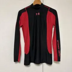 アンダーアーマー UA HGコンプレッションブロック長袖モックネックXL LS