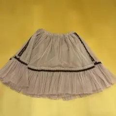 メゾピアノ　チュールスカート　120