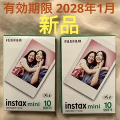 新品 ］FUJIFILM instax mini フィルム 10枚入