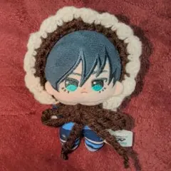 【こげ茶色】ほわぬい ぬい服 ボンネット 帽子