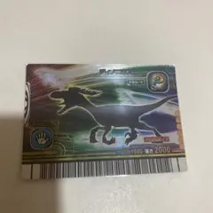 恐竜キング　ディノニクス　シークレット　ラスト1枚 古代王者恐竜キング ディノニクス 海外版 限定 シークレット