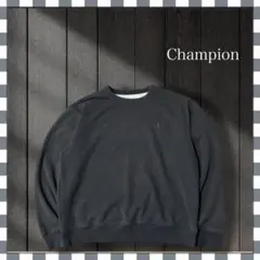 4306/チャンピオン ワンポイント刺繍ロゴ スウェットL