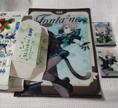 コード付　原神 メルティーキッス リネット カード2種セット＋ファイル　ローソン