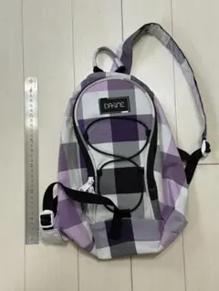 DAKINE パープルチェック リュックのサムネイル