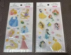 ディズニープリンセス エポキシラメシール 2種セット