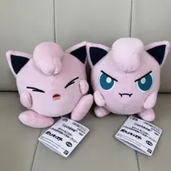 ポケットモンスター いろんなおかおぬいぐるみ プリン 怒り顔 目閉じ ポケモン⑩