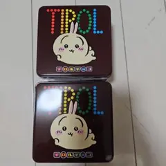 ちいかわ　チロルチョコ　缶のみ うさぎ　2個セット　ハチワレ　モモンガ
