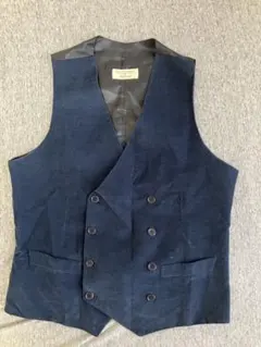 年末セール★イタリア★スーツ★イタルスタイル★navy★ジレ