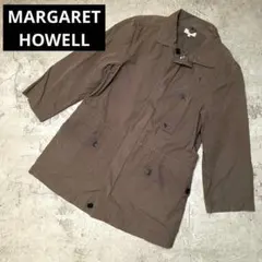 新品✨ MARGARET HOWELL 現行タグ ステンカラーコート 比翼 綿 - メルカリ