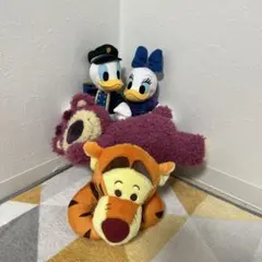 ディズニー ぬいぐるみ ドナルド デイジー ロッツォ ティガー