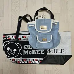 【3点セット】CECIL McBEE バッグ