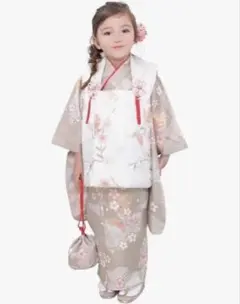 753サイズ 女の子 着物セット