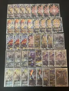 デュエル・マスターズ　白零サバキzデッキ　調整パーツ&3重スリーブ付き