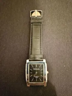 WolMaGe アナログ手巻き時計 ブラック