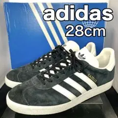 【人気モデル】adidas Gazelle ブラック　ガゼル　スニーカーのサムネイル
