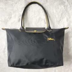 ロンシャン ル プリアージュ ハンドバッグ トートバッグ ガンメタル S