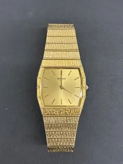 RADO ラドー クォーツ ゴールドカラー メンズ 腕時計