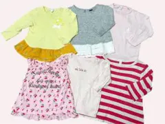 【80サイズ】女の子用トップス 6枚セット