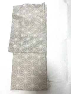 未着用 名古屋帯 小花 花模様 グレージュ 着物 063b - メルカリ