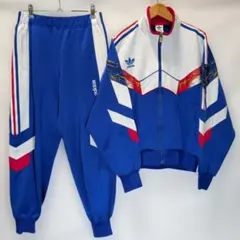 Msize セットアップ adidas デサント 80s ジャージ トレフォイルのサムネイル