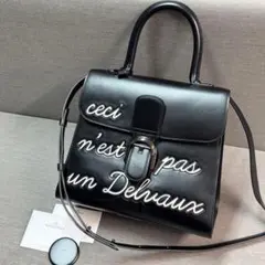 DELVAUX デルヴォー ルーモアMM 2way ショルダーバッグ ブラックのサムネイル