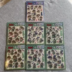 忍たま乱太郎　チェリジェムステッカー 山田 中在 善法寺 立花 七松 潮江 食満