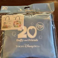 TDS ダッフィー＆フレンズ 20周年 ショッピングバッグ