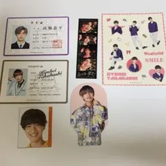 なにわ男子 高橋恭平 学生証 フォトカード シール デタカ カレカ