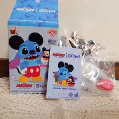 ホットトイズ　スティッチ　ファンシネーション　ミッキー＆フレンズ　フィギュア