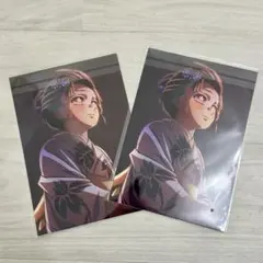 【2枚セット】鬼滅の刃　映画特典　イラストボード　恋雪ver