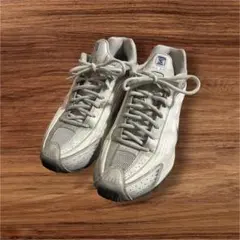 NIKE Shox r4 ナイキ ショックス ホワイト×グレー メンズ 27cm