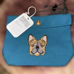 THE CANVET フレンチブルドッグ刺繍バッグ