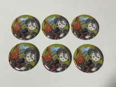 【ポケミク】 初音ミク 缶バッジ コロトック むし ポケミク ポケモン 初音ミク 缶バッジ むし コロトック 6個セット
