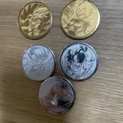 ドラゴンボールZ ミニメンコ　5枚セット