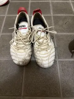 Mizuno サッカーシューズモレリア ホワイト/レッド
