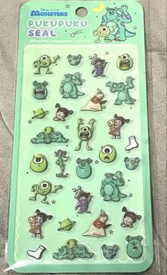 モンスターズ・インク ぷくぷくシール