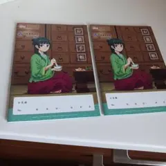 【未使用】薬屋のひとりごと お薬手帳 2冊セット まとめ売り